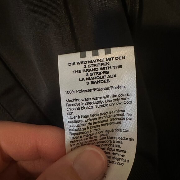 Adidas Mens Large Black Southern Miss Golden Eagles Full Zip Jacket Track Pocket - Picture 9 of 11